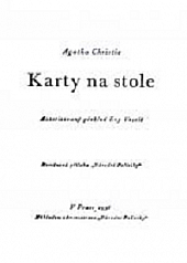 kniha Hercule Poirot 15. - Karty na stole, Národní politika 1938