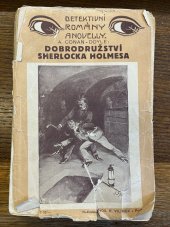 kniha Dobrodružství detektiva Sherlocka Holmesa, Jos. R. Vilímek 1907