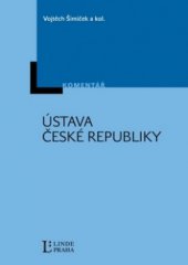 kniha Ústava České republiky komentář, Linde 2010