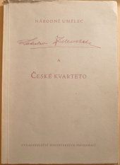 kniha Národní umělec Ladislav Zelenka a České kvarteto, Ministerstvo informací 1948