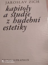 kniha Kapitoly a studie z hudební estetiky, Supraphon 1987