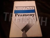 kniha Prameny a perspektivy k čes. literatuře a lit. vědě, Československý spisovatel 1985