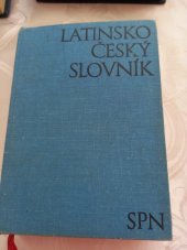 kniha Latinsko-český slovník, Státní pedagogické nakladatelství 1957