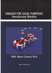 kniha ELP English for legal purposes : introductury module, Hanex 2007