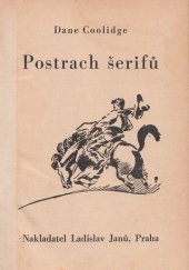 kniha Postrach šerifů, Ladislav Janů 1934
