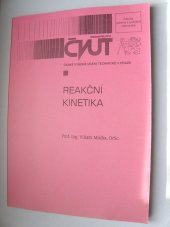 kniha Reakční kinetika, ČVUT 1996