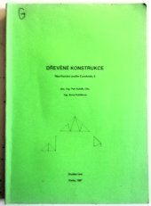 kniha Dřevěné konstrukce Navrhování podle Eurokódu 5, NEOSET 1997