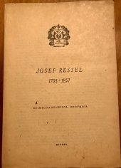 kniha Josef Ressel 1793-1857, Osveta 1952