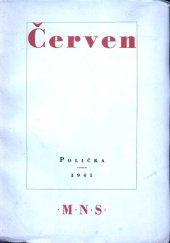 kniha Červen [sborník prací poličských studentů, Mladé národní souručenství 1941