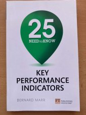 kniha Key performance indicators 25 need to know, Financial Times 2014