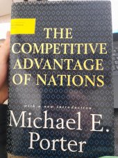 kniha The Competitive Advantage of Nations with a new Introduction, The free press 1998