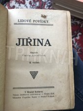 kniha Jiřina, F. Šupka 1928