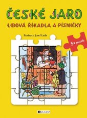 kniha Lidová říkadla a písničky s puzzle - České jaro, Fragment 2015