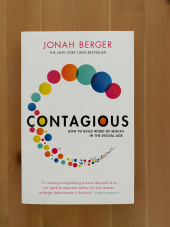 kniha Contagious How ro build world of mouth in the digital age, Simon & Schuster 2014