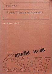 kniha Úvod do Thomovy teorie katastrof, Academia 1988