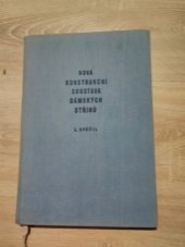 kniha Nová konstrukční soustava dámských střihů, Svépomoc 1960