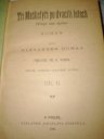 kniha Tři Mušketýři po dvacíti letech II. román, Jaroslav Pospíšil 1893