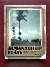 kniha Almanach krásy studie o fotografii jakožto esthetickém činiteli : 60 bromofotografických obrazů, [A. Kodym] 1932