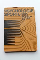 kniha Psychologie sportu, SPN 1980