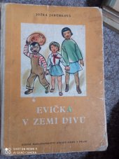 kniha Evička v zemi divů, SNDK 1950