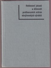 kniha Hodnocení jakosti a účinnosti protikorózních ochran strojírenských výrobků, SNTL 1985