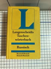 kniha Langenscheidts Taschenwörterbuch Russisch, graph. Betriebe Langenscheidt 1996