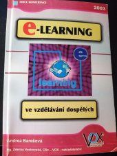 kniha e-Learning ve vzdělávání dospělých, VOX 2003