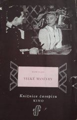 kniha Velké manévry, Čs. státní film 1957