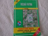 kniha Veľká Fatra turistická mapa. Mierka 1:50 000, Vojenský kartografický ústav 1994