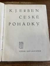 kniha České pohádky, Jan Laichter 1932