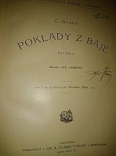 kniha Poklady z báje povídka, Jos. R. Vilímek 1897