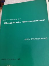 kniha Rapid review of English grammar , Prentice Hall 1959