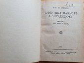 kniha Agentura Barnett a spol. Román, Českomoravské podniky tiskařské a vydavatelské 1927