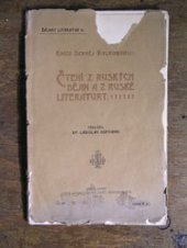 kniha Čtení z ruských dějin a z ruské literatury, Jan Laichter 1901