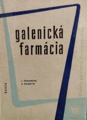 kniha Galenická farmácia, Osveta 1969