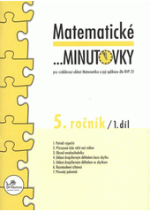 kniha Matematické --minutovky - 4. ročník pro vzdělávací oblast Matematika a její aplikace dle RVP ZV, Prodos 2008