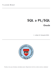 kniha SQL a PL/SQL Oracle, Vivat Academia 2012