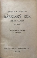 kniha Ďábelský rok (Anno diaboli) : román, Národní listy 1930