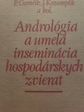 kniha Andrológia a umelá inseminácia hospodárskych zvierat, Príroda 1992