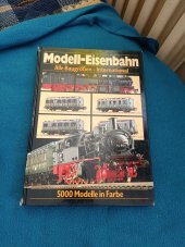 kniha Modell-Eisenbahn alle Baugrosen -internacional  5000 modelle in farbe , Weltbild Verlag 1989