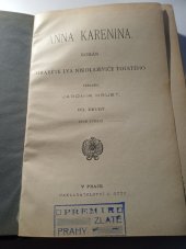 kniha Anna Karenina II. Rom., J. Otto 