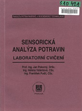 kniha Sensorická [sic] analýza potravin laboratorní cvičení, Vysoká škola chemicko-technologická 1997