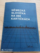 kniha Německá slovíčka na 888 kartičkách se stručnou mluvnicí, LATIS - Raszka 1991