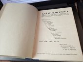 kniha Krásy Slovenska Ročník XIX. 1941, Klub slovenských turistov a lyžiarov 1941