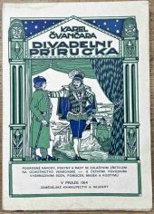 kniha Divadelní příručka stavba a úprava jevišť, výběr her, studium hry, zkoušky, dekorace, kostýmy, rekvisity, osvětlování, effekty, pořádání slavností a zábav programových, allegorické vozy, líčení, seznamy vhodných her, Alois Neubert 1914