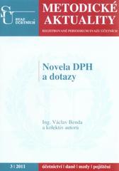 kniha Novela DPH a dotazy, Svaz účetních 2011