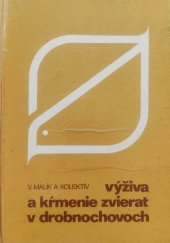 kniha Výživa a krmenie zvierat v drobnochovoch, Príroda 1984