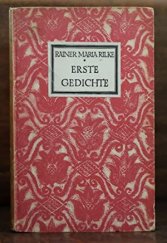 kniha Erste Gedichte, Insel Verlag 1921