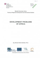 kniha Development Problems Of Africa, Mendelova univerzita v Brně 2013