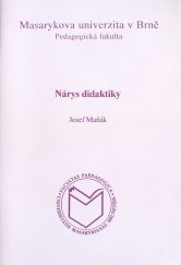kniha Nárys didaktiky, Masarykova univerzita 2003